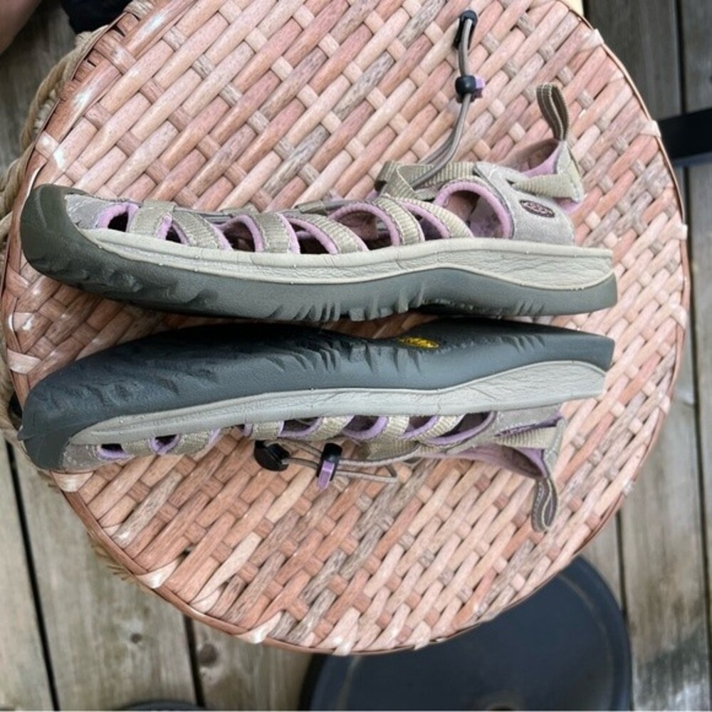 Keen Whisper Sandals in Grey and Purple  9 - Picture 10 of 11